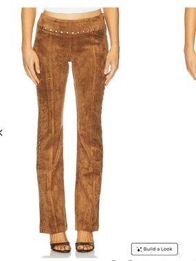 Amanda uprichard Regency Suede Pants!!